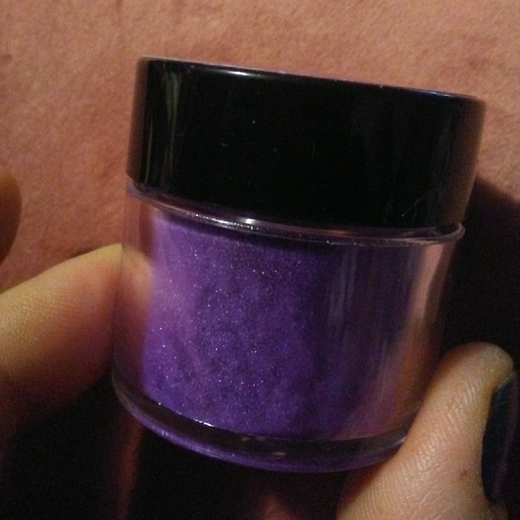 Ultra Violet Purple Loose Eyeshadow Fine Grain Sparkle Mica DIY Nail Art Pigment - Picture 3 of 3